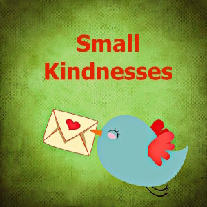 Little bird delivering love letter small kindnesses blog image