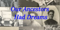 #41– Our Ancestors Had Dreams